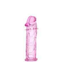 Насадка на член с усиками и реалистичным рельефом Toyfa, розовая. Нет в наличии Насадка на член с усиками и реалистичным рельефом Toyfa, розовая