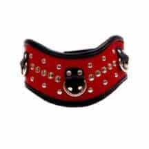 Ошейник фигурный Подиум, красный . Нет в наличии Ошейник фигурный Подиум, красный