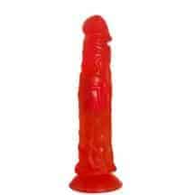 Фаллоимитатор Djaga Djaga №9 с присоской 20 см, красный. Нет в наличии Фаллоимитатор Djaga Djaga №9 с присоской 20 см, красный