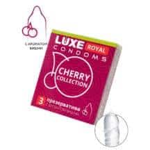 Презервативы Luxe Royal Cherry Collection, 3 шт Презервативы Luxe Royal Cherry Collection, 3 шт