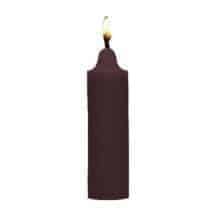 Низкотемпературная BDSM-свеча Shots Wax Play с ароматом шоколада