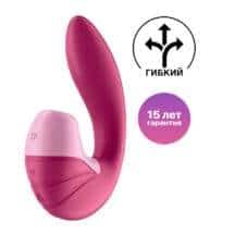 Вибратор с вакуумно-волновым стимулятором клитора Satisfyer Supernova, ягодный. Нет в наличии Вибратор с вакуумно-волновым стимулятором клитора Satisfyer Supernova, ягодный