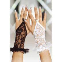 Перчатки кружевные короткие SoftLine Collection, белый, S/L. Нет в наличии Перчатки кружевные короткие SoftLine Collection, белый, S/L