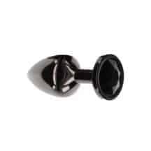 Анальная пробка с черным камнем Taboom Jewel, M, черный. Нет в наличии Анальная пробка с черным камнем Taboom Jewel, M, черный
