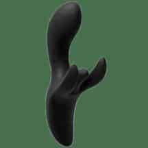 Вибратор-кролик c 4 моторами Doc Johnson Kink Pulse, черный. Нет в наличии Вибратор-кролик c 4 моторами Doc Johnson Kink Pulse, черный