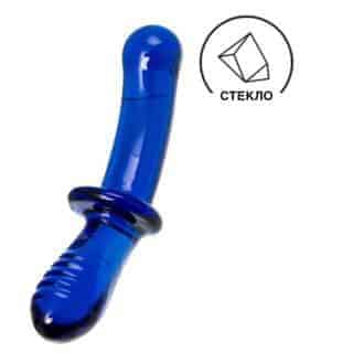 Двусторонний стимулятор Satisfyer Double Crystal 20 см, синий Двусторонний стимулятор Satisfyer Double Crystal 20 см, синий