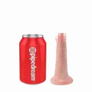 Фаллоимитатор на присоске PipeDream King Cock 14 см, телесный Фаллоимитатор на присоске PipeDream King Cock 14 см, телесный