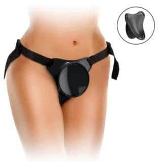 Трусы для страпона с системой для присоски Pipedream King Cock Elite Beginner's Body Dock OS, черный Трусы для страпона с системой для присоски Pipedream King Cock Elite Beginner's Body Dock OS, черный