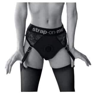 Трусики для страпона Strap-on-me Diva Harness L, черные Трусики для страпона Strap-on-me Diva Harness L, черные