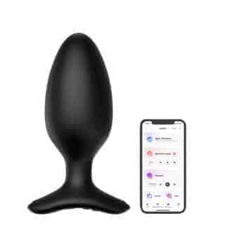 Анальная вибропробка Lovense Hush 2 M, черная