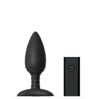 Анальная вибропробка Nexus Ace Medium с пультом ДУ, черная Анальная вибропробка Nexus Ace Medium с пультом ДУ, черная