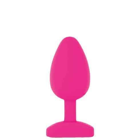 Анальная вибропробка Gvibe GPlug Bioskin, розовый