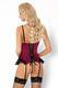 Корсет Cofashion Marc Massimo Agrafena, бордовый, S/M