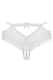 Трусики с доступом Erolanta Agnes, белые, 46-48