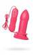 Анальная вибропробка Toyfa Popo Pleasure S c пультом ДУ, розовая