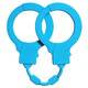 Силиконовые наручники Lola Games Stretchy Cuffs Turquoise, синие