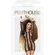 Мини-платье сетка Penthouse Bedtime surprise XL, черное