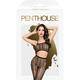 Комплект Penthouse Work it Out топ и колготки XL, черный