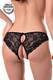 Трусики с доступом Erolanta Alla 46-48, черные