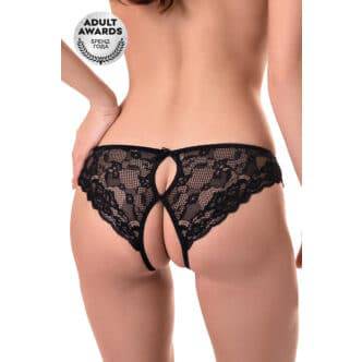 Трусики с доступом Erolanta Alla 42-44, черные