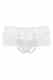 Трусики с доступом и имитацией шнуровки Erolanta Cheryl, белые, 46-48