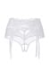 Трусики-пояс для чулок Erolanta Iveta, белые, 50-52