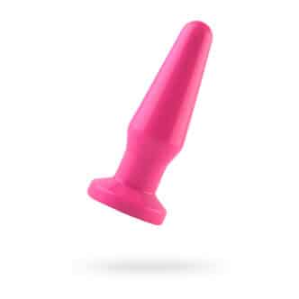 Анальная втулка TOYFA POPO Pleasure, силиконовая, розовая, 12,4 см