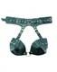 Сбруя из Ошейника с Лифом Lady's Arsenal Изумруд БДСМ арсенал