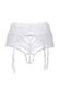Трусики-пояс для чулок Erolanta Iveta, белые, 50-52