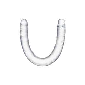 Фаллоимитатор двусторонний Toyfa Double Dildo 40 см, бесцветный