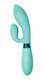 Вибратор-кролик Lola Games Indeep Gina, мятный