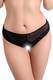 Трусики с доступом Erolanta Magali 50-52, черные