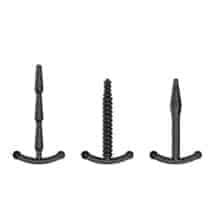 Набор уретральных стимуляторов 3 шт Baile Intermediate Class, чёрный