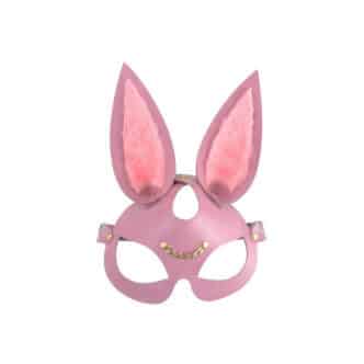 Розовая эффектная Маска Зайка SITABELLA