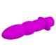 Анальная рельефная вибропробка Pretty Love Wyatt Baile, фуксия