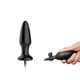 Анальная пробка с эффектом увеличения Baile Mr. Play Inflatable Anal Plug, черная 