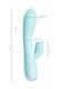 Вибратор-кролик с язычком Jos Milo, мятный