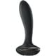 Анальная вибропробка HotOctopuss Plex с пультом ДУ, черная