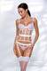 Корсеты Passion Lingerie Kyouka corset White, Белый, L/XL