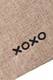 Мешочек XOXO для хранения секс-игрушек 39 см, коричневый