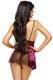 Сорочка Beauty Night Cassidy chemise Purple, Бордовый, L/XL