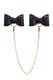 Набор БДСМ Toyfa Theatre Bow-tie 7 предметов, черный