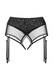Трусики-пояс для чулок Waname Apparel Pliability черные, L