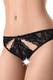 Трусики с доступом Erolanta Melissa, черные, 42-44