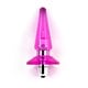 Анальная пробка LoveToys Sassy с вибрацией, розовая