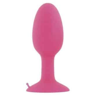 Анальная втулка ToyFa POPO Pleasure с шаром, розовая