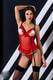 Корсеты Passion Lingerie Cherry corset, Красный, L/XL