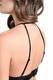 Бралетт с открытым нижним кливиджем Erolanta Ellen, черный, 42-44