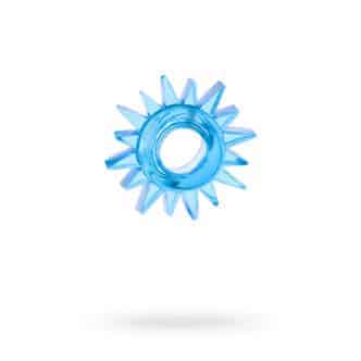 Эрекционное кольцо Toyfa в форме солнца, синее
