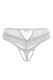 Трусики с жемчужной нитью Erolanta Joan, белые, 46-48